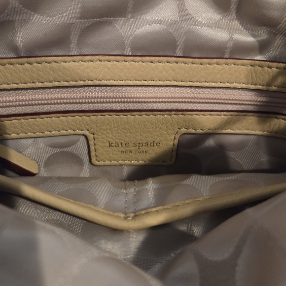 Kate Spade Tan Leather Bag - Picture 6 of 6